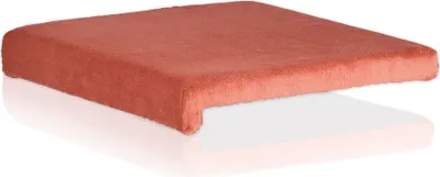 Produktbild von Sitzkissen / Klemmkissen Samt SORRISO mit 1 Leiste weich gepolstert -  Germany, Farbe:koralle