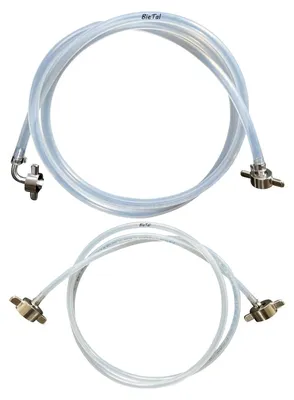 Produktbild von BieTal® Zapfanlage Schlauchpaket CO2 & Bier 7mm Bierleitung Biertüllen Edelstahl