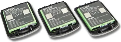 Produktbild von vhbw 3x Akku kompatibel mit Nortel C4065R schnurlos Festnetz Telefon (600 mAh, 2,4 V, NiMH)