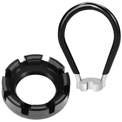 Zdjęcie produktu dla Klucz do szprych rowerowych zestaw 6w1 - Rozmiar 10 do 15 mm - Narzędzie do kół rowerowych