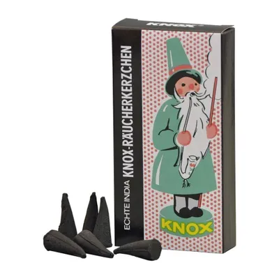 Zdjęcie produktu dla KNOX - Kadzidełka stożkowe rozmiar M - Kadzidełka Ostalgie
