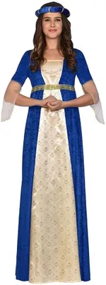 Productafbeelding van Amscan Medieval Damsel - Middeleeuwse dame kostuum maat L