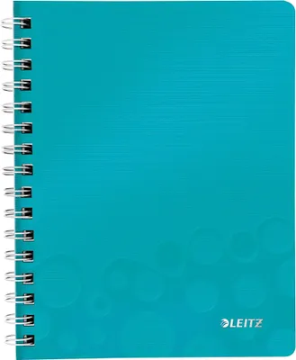 Obrázek produktu pro Leitz WOW, Tyrkysová, A5, 80 listy, 80 g/m², Čtverečkovaný papír