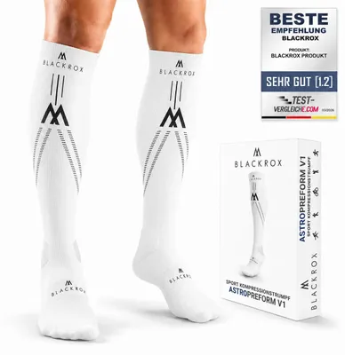 Produktbild von BLACKROX Kompressionsstrümpfe V1 – Running Regeneration Sport (S-M (Schuhgröße
