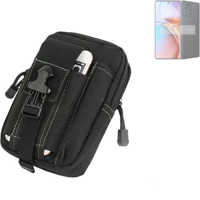 Produktbild von K-S-Trade Gürtel Tasche kompatibel mit Motorola Edge 2023 Gürteltasche Holster Schutz Hülle Handy Hülle Smartphone outdoor Handy-Hülle schwarz
