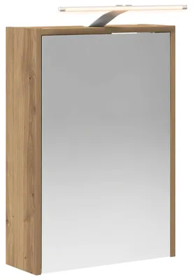 Obrázek produktu pro vidaXL Zrcadlová skříňka do koupelny, ruční výroba, dubové dřevo, 43 x 16 x 62,5 cm