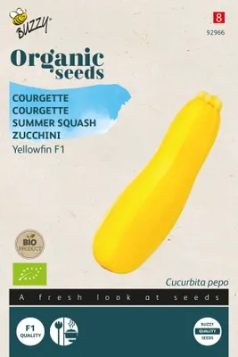 Produktbild von Buzzy Organic Zucchini Yellowfin F1 -  Samen - Ca. 7  Samen | Buzzy_92966
