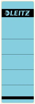 Produktbild von Leitz Ordneretikett 16420035 kurz/breit Papier blau 10 St./Pack.