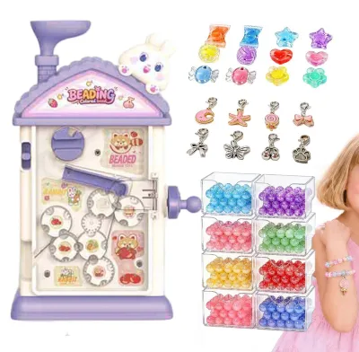 Produktbild von Bausatz zum Selbermachen von Armbändern mit Werkzeug für Kinder
