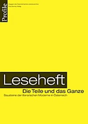 Produktbild von Leseheft. Die Teile und das Ganze