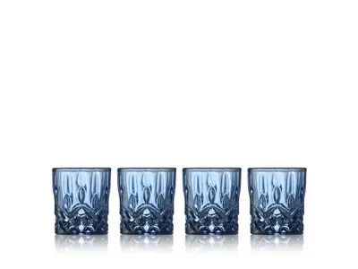 Obrázek produktu pro Lyngby Glas odměrka Sorrento set of 4, odměrka, sklo, modrá, 40 ml, 32011