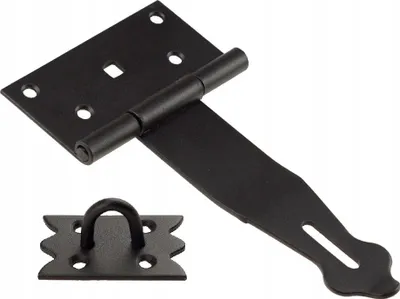 Produktbild von Einsteckschloss FEINZ 170 X 90 mm Schwarz Robust Sicher für Türen und Tore