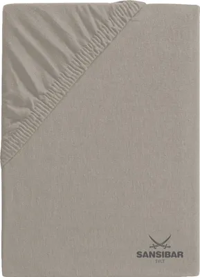 Produktbild von Boxspringbezug SANSIBAR Jersey BL 140x200 cm braun
