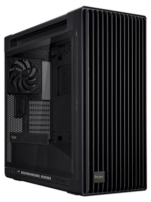 Zdjęcie produktu dla ASUS ProArt PA602 Wood Edition Retro Brown - Metal Panel, Midi Tower, PC, Brązowy, ATX, DTX, EATX, micro ATX, Mini-DTX, Mini-ITX, 18,5 cm, 44 cm