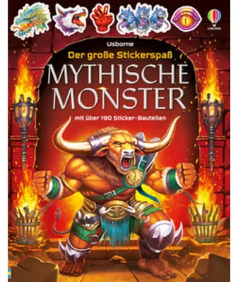 Obrázok produktu pre Der große Stickerspaß: Mythische Monster