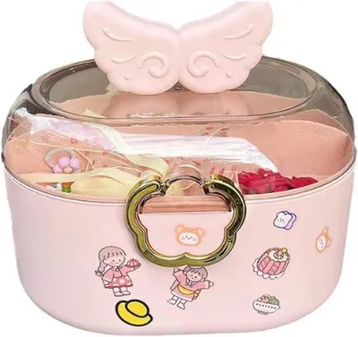 Produktbild von Haarschmuck-Organizer, Stoffrei, für Mädchen und Kinder (Prinzessin, Rosa)