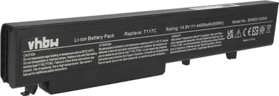 Produktbild von vhbw Akku kompatibel mit Dell Vostro 1710, 1720 Notebook (4400 mAh, 14,8 V, Li-Ion)