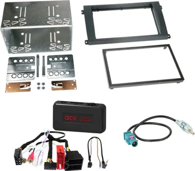 Image de Kit 2-DIN Porsche Cayenne (9PA/955) 2002-2006 SWC/antenne/ampli
