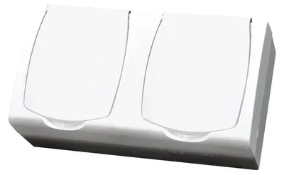 Obrázek produktu pro Ospel GNH-2NZ/00/d, Bílá, IP44, 16 A, 1 kusů