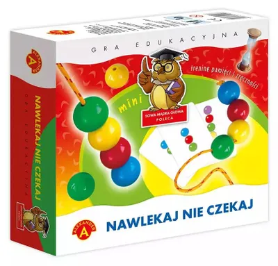 Obrázek produktu pro Alexander Nawlekaj nie czekaj mini, Stolní hra, Učení, 3 rok/roky