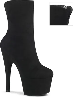 Produktbild von ADORE-1042 Damen Booties von Pleaser, Schwarz EU 41, US 11