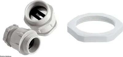 Immagine prodotto di Pressacavo piatto LAPP con controdado M40x1,5 poliammide (PA) lunghezza filettatura 11,0 mm - 1 pezzo