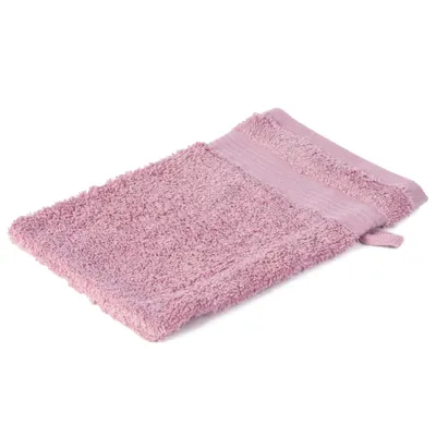 Produktbild von sleepling - liebling Waschhandschuh, 100% hochwertige Baumwolle, mit Schlaufe, 17 x 24 cm, waschbar & trocknergeeignet, weich, altrosa