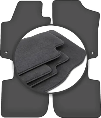 Immagine prodotto di Tappetini premium per: Skoda Rapid Liftback, berlina, Spaceback, station wagon (2013-2019)