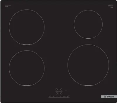 Immagine prodotto di Tavolo a induzione Bosch - 4 case - L: 592 mm x P: 522 mm - pue611bb5e