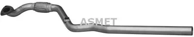 Produktbild von ASMET Abgasrohr Auspuffrohr für OPEL Astra H Caravan (A04) Vorne 05.217