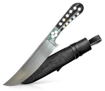 Produktbild von Usbekischer Messer – Pchak, 30 cm Kochmesser Handarbeit Küchenmesser
