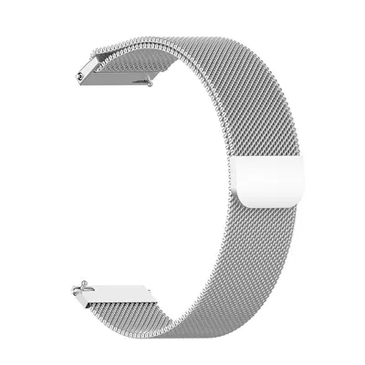 Produktbild von BStrap Milanese Armband für Garmin Venu 2S, silver