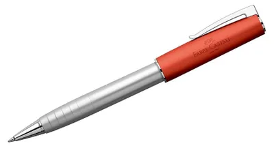 Productafbeelding van Faber-Castell 149225, Stift, grijs, oranje, zwart, metaal, chroom, geschikt voor zowel linkshandigen als rechtshandigen
