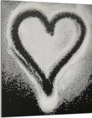 Produktbild von Herdabdeckplatte 40x52 Glaskeramikkochfeld Abdeckung Spritzschutz Glasplatte Deko Schneidebrett, Herz Küche