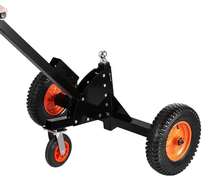 Immagine prodotto di Carrello per rimorchi, altezza regolabile, elevata capacità di carico, colore rosso