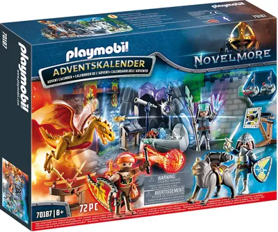 Produktbild von PLAYMOBIL Adventskalender "Kampf um den magischen Stein"