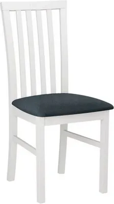 Image de Chaises de table à manger FRATONIA 1 - blanc / bleu