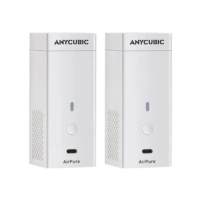Image de pièces pour imprimante 3D, Purification efficace de l'air, Faible niveau sonore, 2 pièces AirPure
