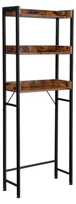 Immagine prodotto di Scaffale da bagno – Scaffale portaoggetti – Organizzatore – Stile vintage – Salvaspazio – 63 x 25 x 165 cm