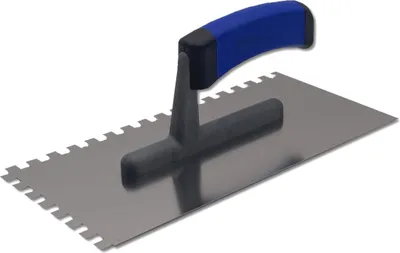 Produktbild von DEWEPRO Zahnkelle 6x6 mm PROFI - Edelstahlblatt 270x130mm – rostfrei