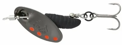 Produktbild von Savage Gear Grub Spinners - Spinner, Größe / Gewicht / Farbe:Gr. 2 / 5.8g / Silver Red Black