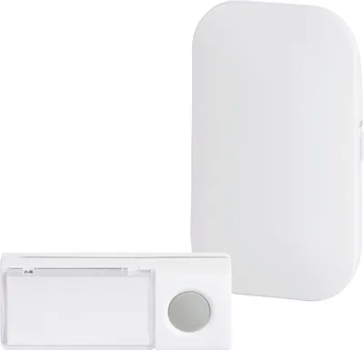 Produktbild von Heidemann Funkgong-Set HX Brilliant Empfänger Sender 84 dB Reichweite ca. 150 m