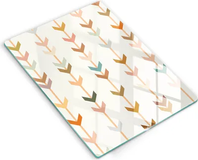 Obrázok produktu pre Doska na krájanie - Kuchynský kryt - 40 x 52 cm - Kryty na sporák - Geometrické prvky