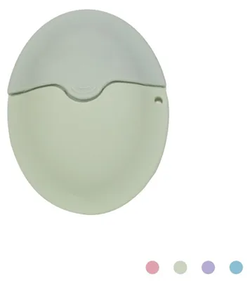 Immagine prodotto di INF Applicatore ricaricabile per protezione solare e lozione in silicone e spugna con sfera roll-on, design portatile senza schizzi Verde