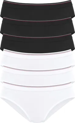Produktbild von H.I.S. Bikinislip weiß, schwarz Größe 44/46