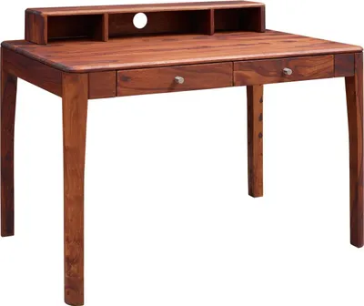 Immagine prodotto di MASSIVMOEBEL24 | scrivania in legno di Sheesham / palissandro 112x71x85 noce oliato BROOKLYN #05