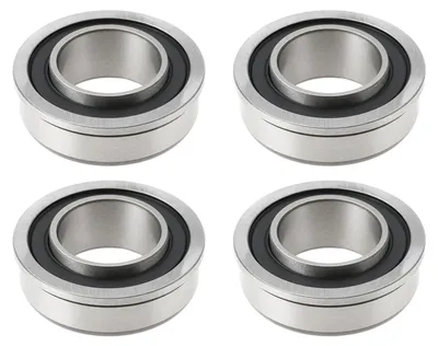 Obrázek produktu pro Sada ložisek pro přední kola, 4 kusy, rozměry 19x35/38x13 mm, pro sekačky
