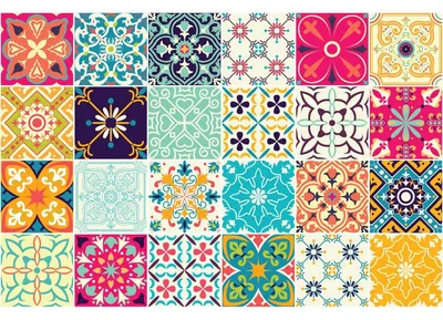 Immagine prodotto di Adesivi da parete – Adesivi autoadesivi per piastrelle per cucina e bagno – AZULEJOS AGOSTINA – 24 adesivi, 20 x 20 cm