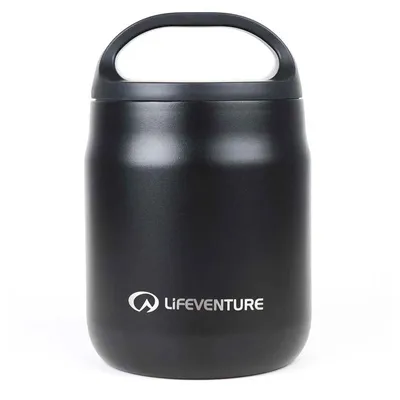 Immagine prodotto di termos per alimenti LIFEVENTURE FOOD Fiaschetta 600ml Nero