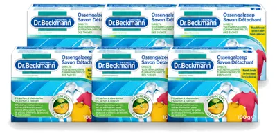 Produktbild von 6 x Dr. Beckmann Fleckenteufel Gallseife mit Aloe Vera, 100 g - Vorteilspackung - 6 Stücke